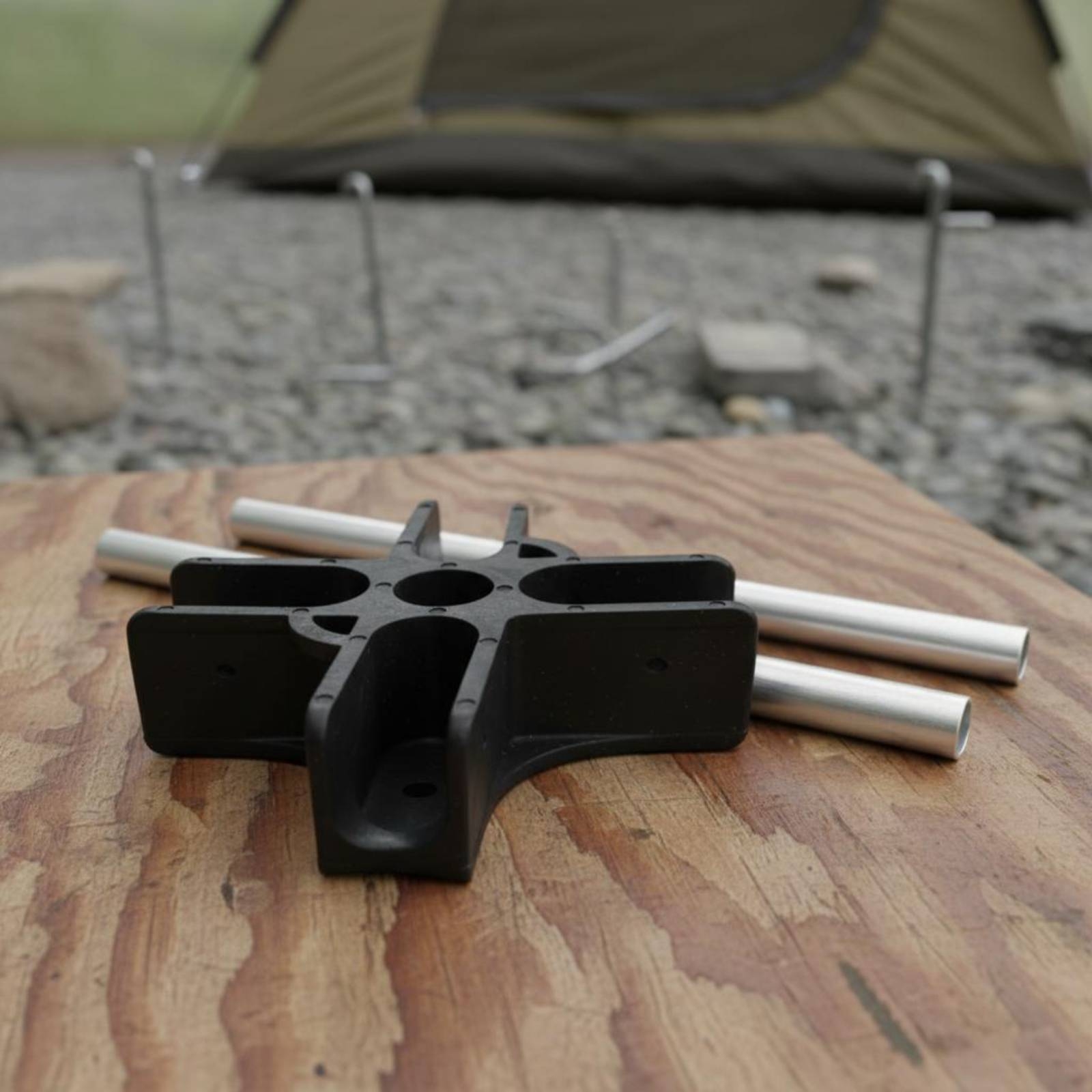 Oval Tube Connector Base Long- – Outdoor Camping Kit Bewertung und Preis