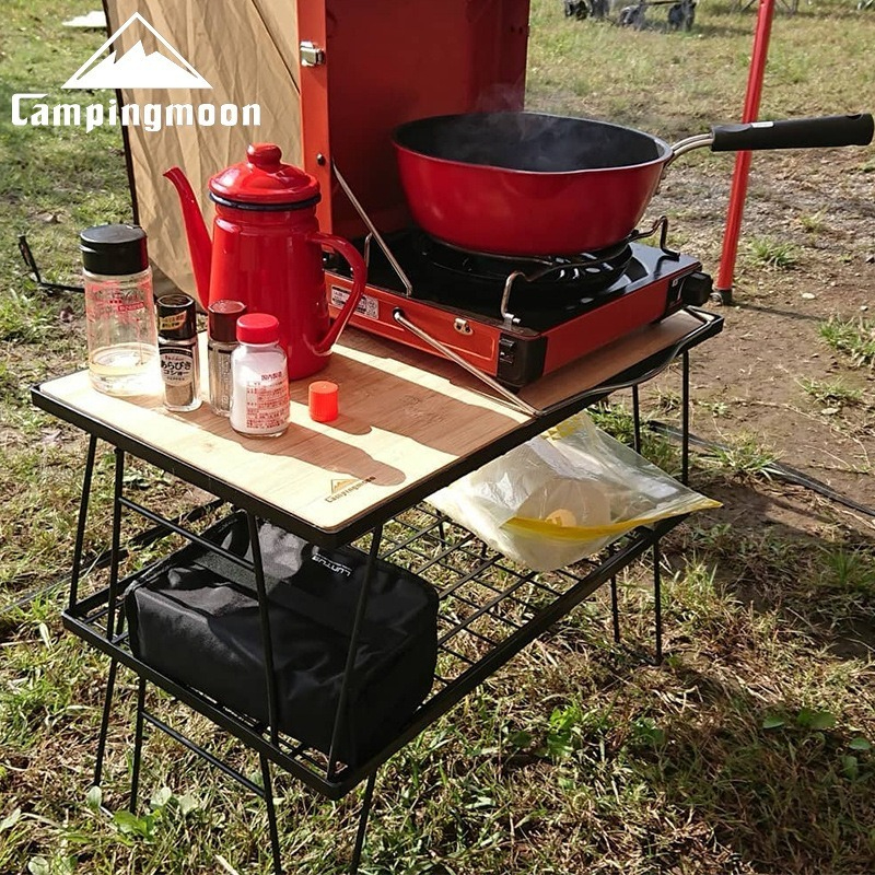 CAMPINGMOON T-230 Portable Mul – Outdoor Camping Table With Storage Bewertung und Preis