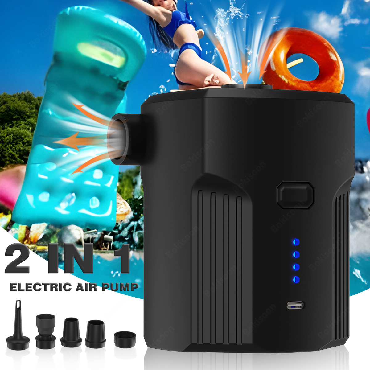 Portable Electric Air Pump for – Outdoor Camping Floor Mat Bewertung und Preis