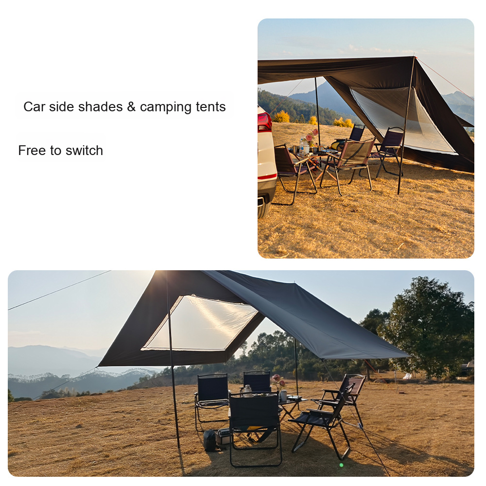 Factory Direct Sale Polyester  – Outdoor Camping Car Tail Tent Bewertung und Preis