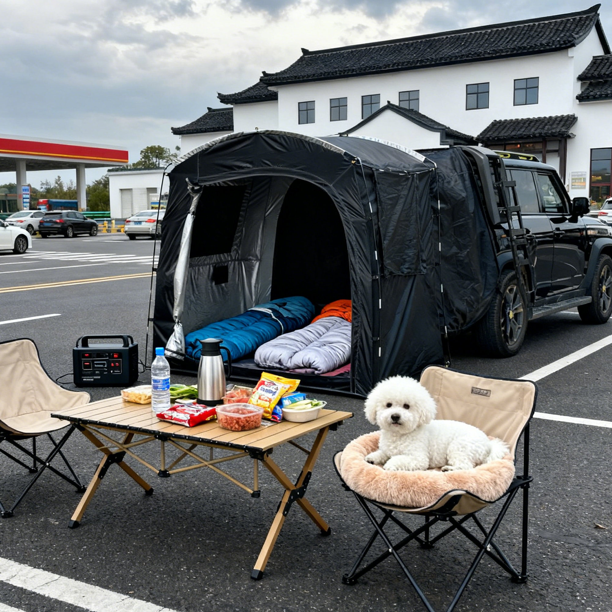 2-Person SUV Rear Tent Annex w – Outdoor Camping Car Tail Tent Bewertung und Preis