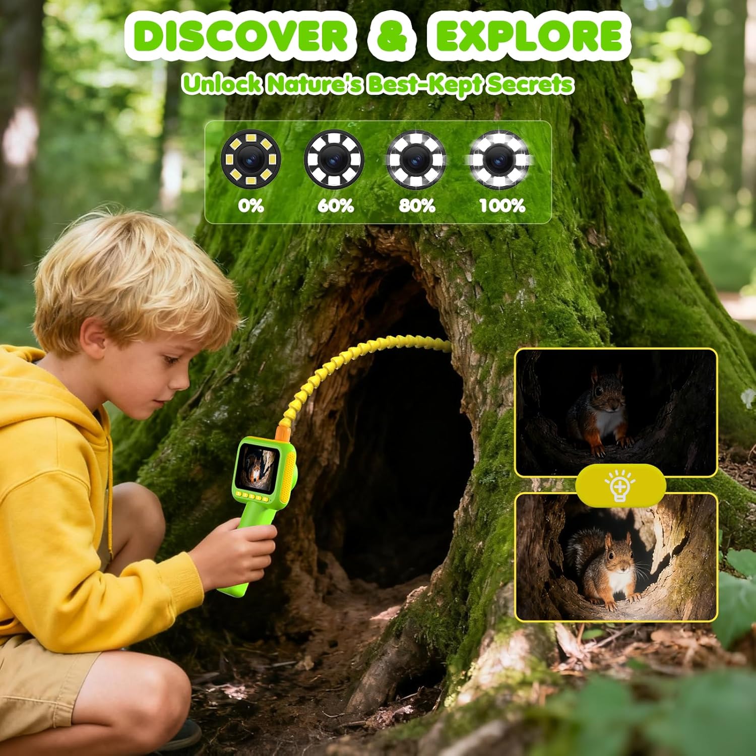 Endoscope for Kids, Borescope  – Outdoor Camping Kit Bewertung und Preis
