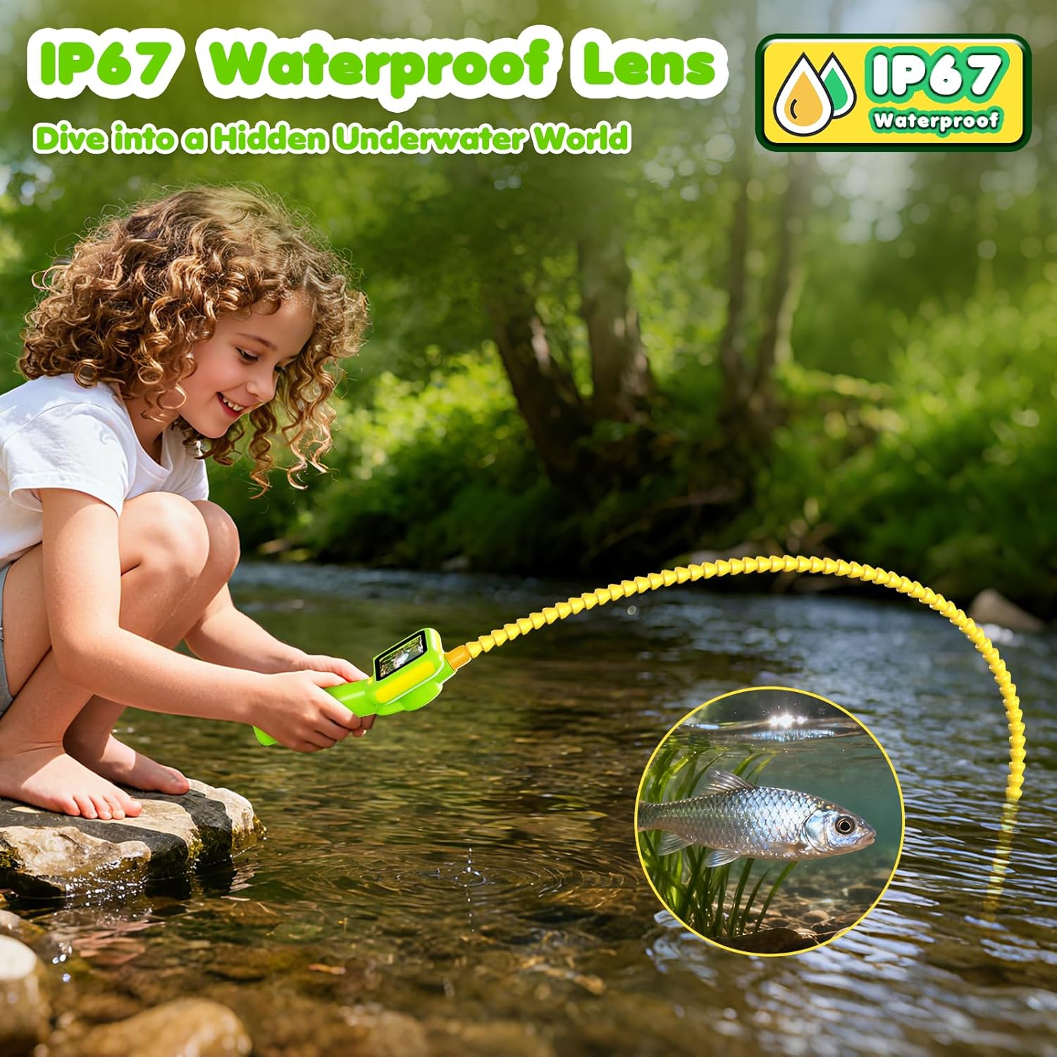 Endoscope for Kids, Borescope  – Outdoor Camping Kit Bewertung und Preis
