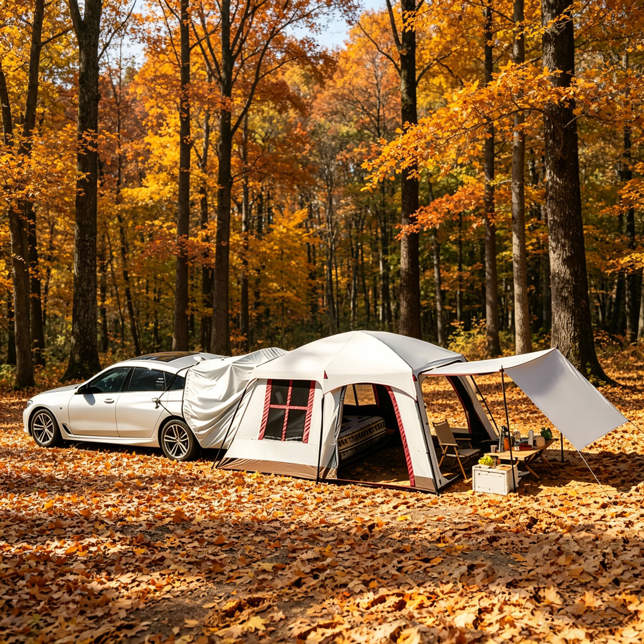Multifunctional SUV Rear Tent  – Outdoor Camping Car Tail Tent Bewertung und Preis