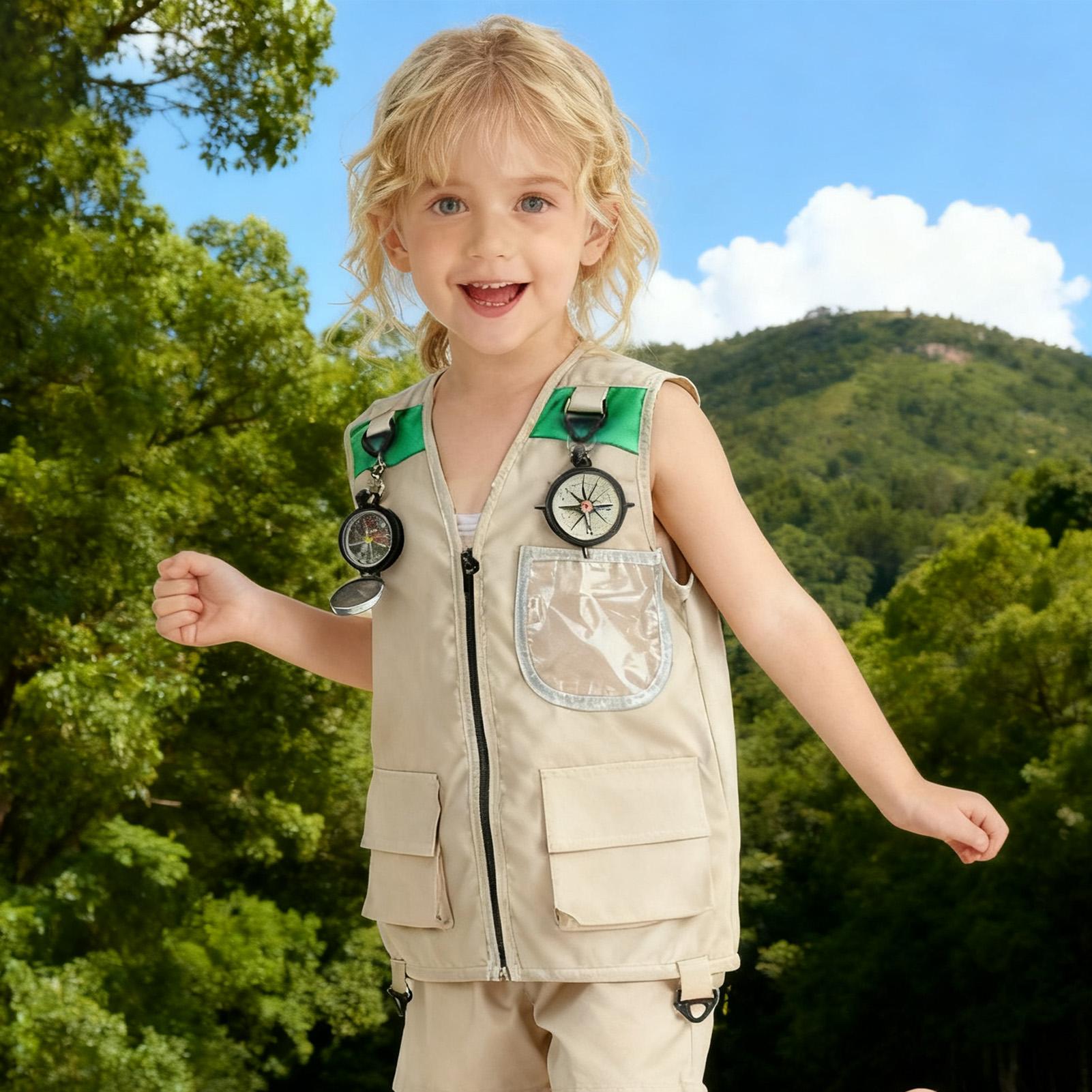 Kids Fishing Vest Sleeveless C – Outdoor Camping Kids Activities Bewertung und Preis