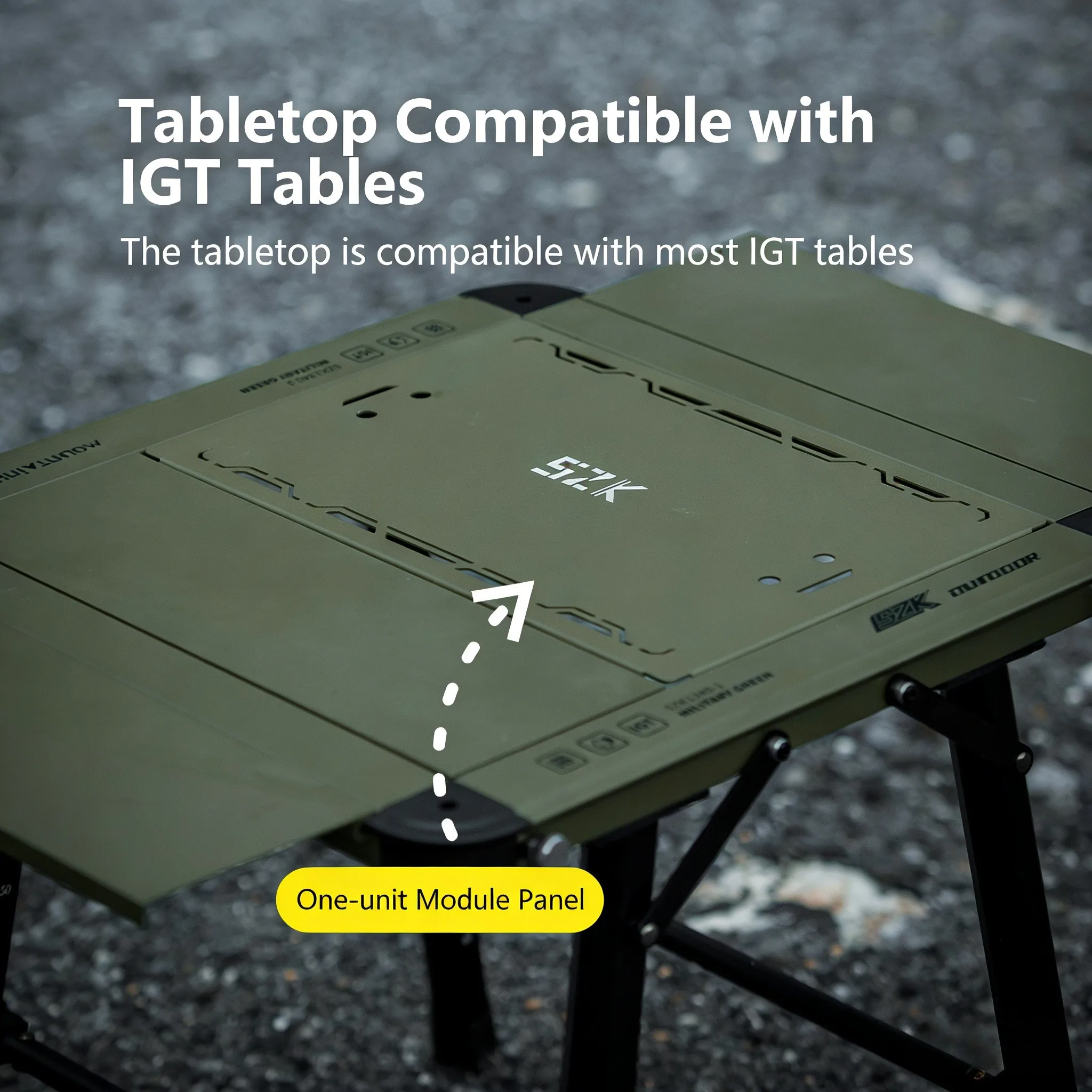 MOUNTAINHIKER Three-tier Rack  – Outdoor Camping Table With Storage Bewertung und Preis