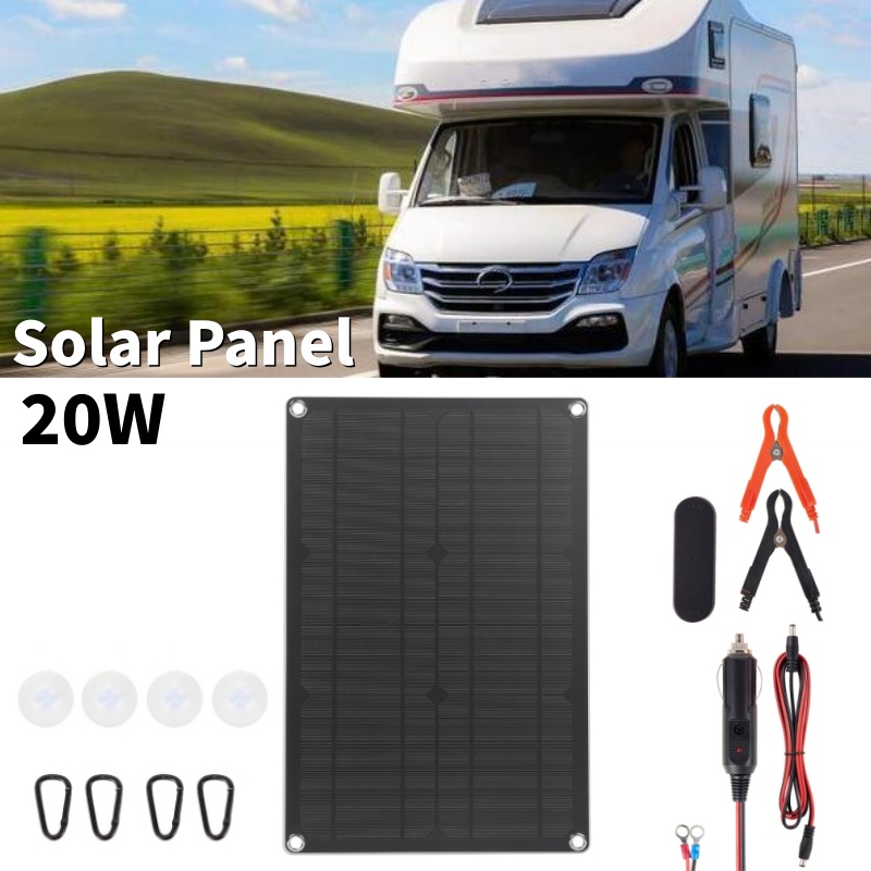 20W Solar Panel Kit High Conve – Outdoor Camping Kit Bewertung und Preis