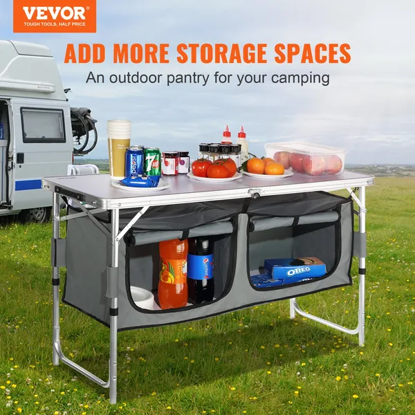 Camping Kitchen Table, Quick S – Outdoor Camping Kitchen Setup Bewertung und Preis