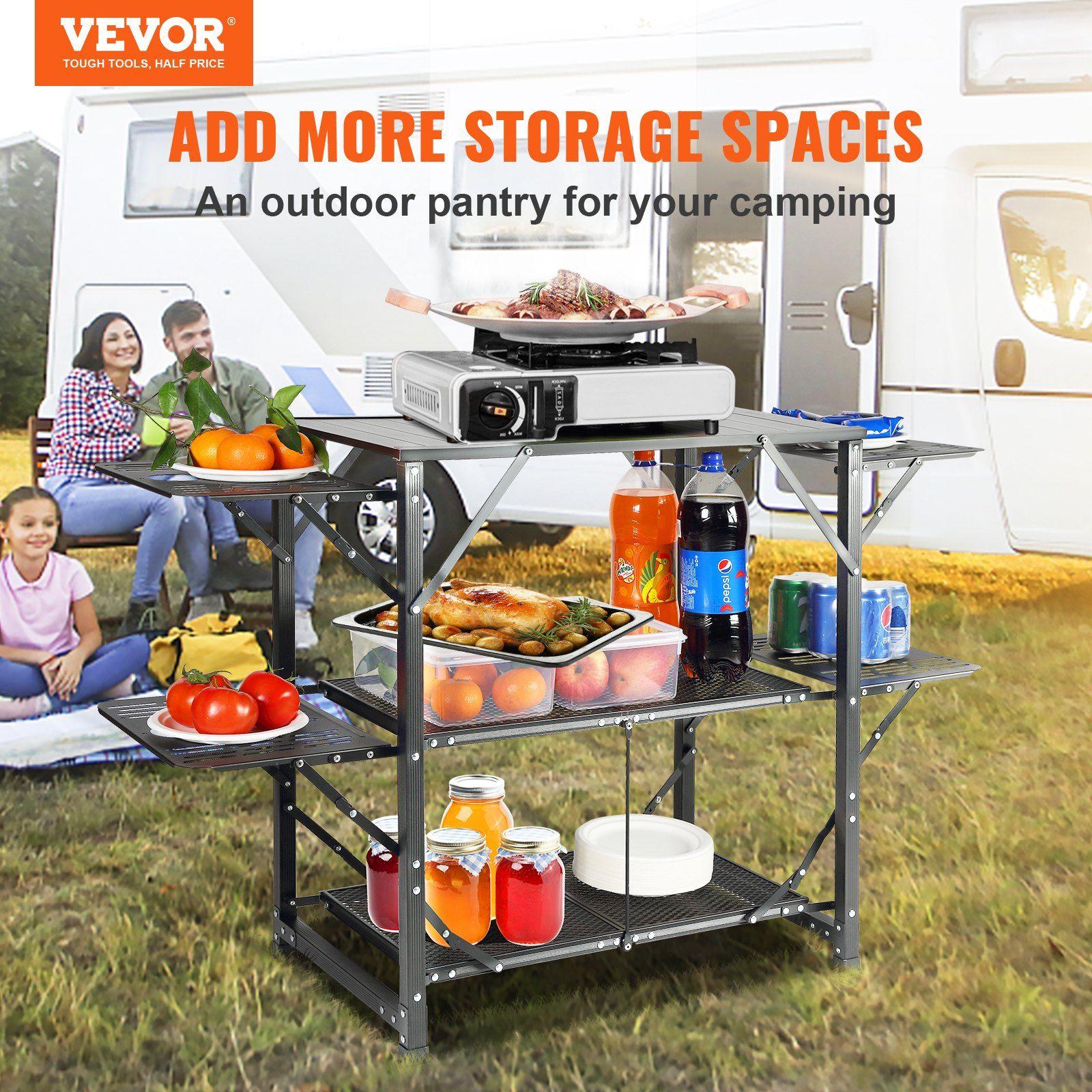 All-in-one 49.6in Aluminum Cam – Outdoor Camping Kitchen Setup Bewertung und Preis