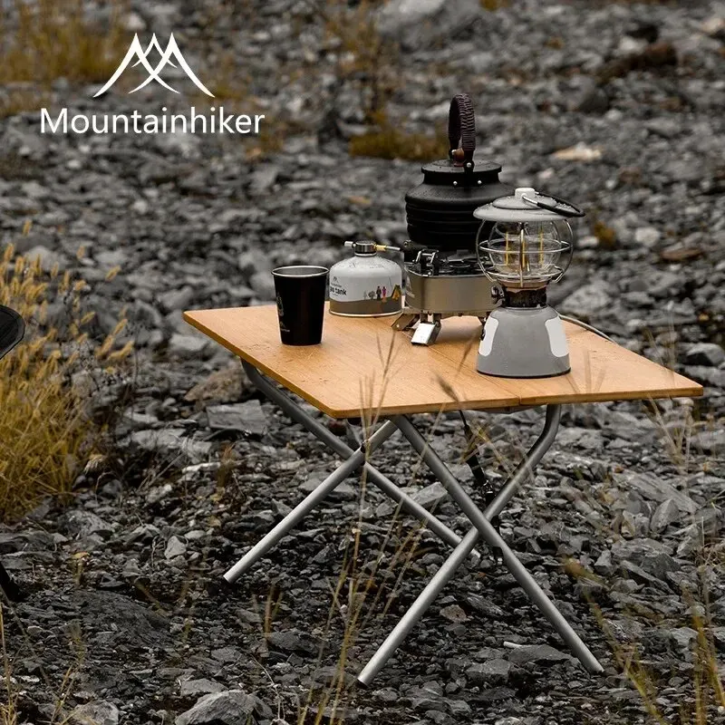MOUNTAINHIKER 2/3 Bamboo Foldi – Outdoor Camping Table With Storage Bewertung und Preis