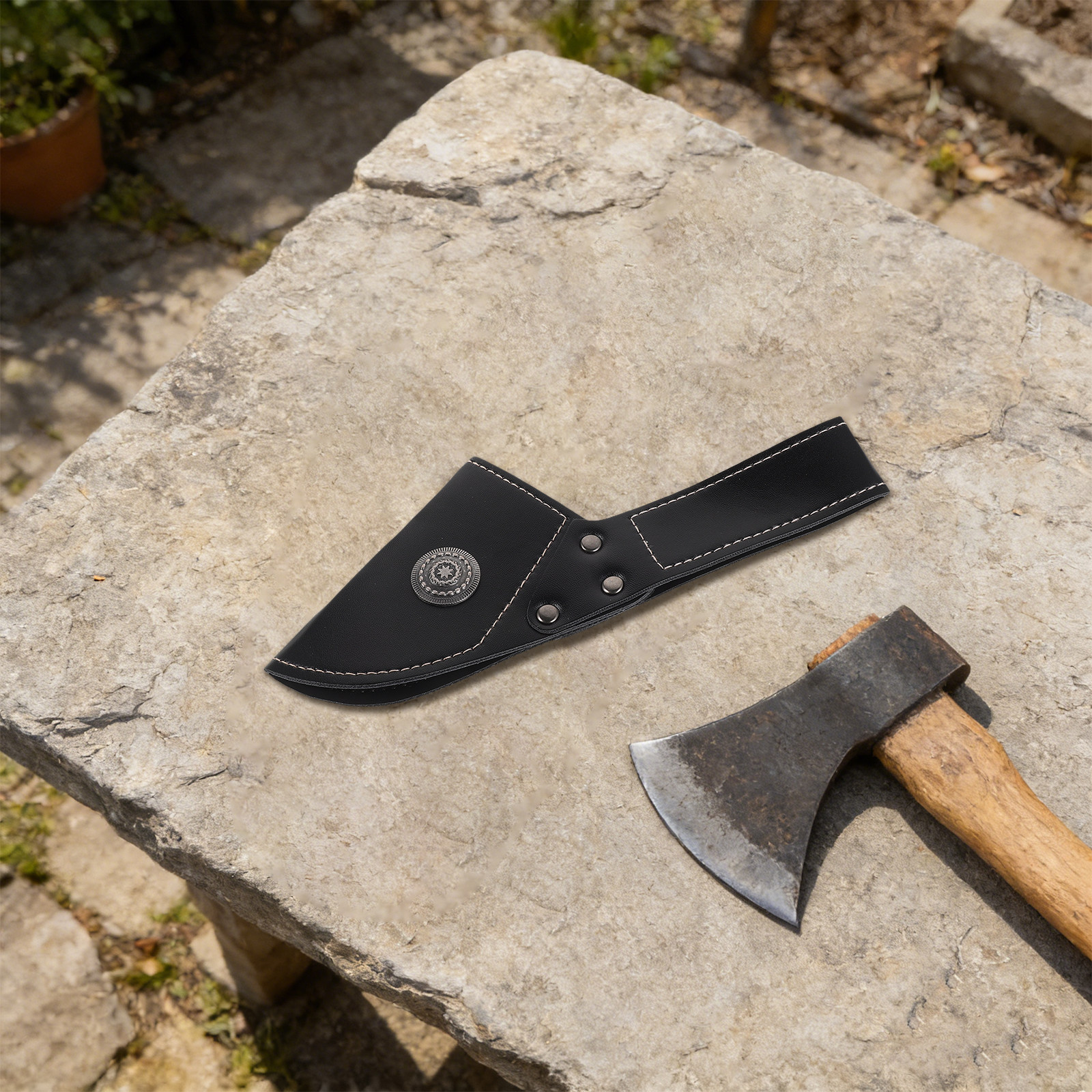 Camping Axe Cover Sheath PU Ax – Camp Axe Hatchet Bewertung und Preis